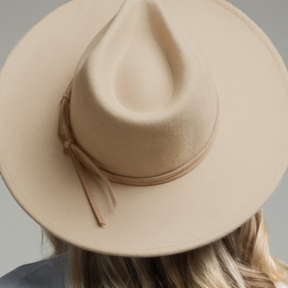 Boho Vegan leather Belted panana Hat - Picture 7 of 10